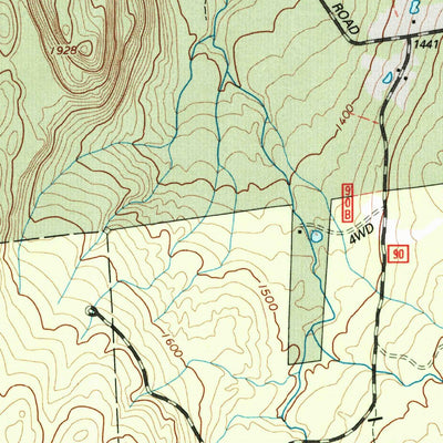 United States Geological Survey South Mountain, VT (1997, 24000-Scale) digital map