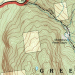 United States Geological Survey South Mountain, VT (1997, 24000-Scale) digital map