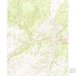 United States Geological Survey South Mountain, WY (1968, 24000-Scale) digital map