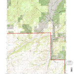 United States Geological Survey South Mountain, WY (1992, 24000-Scale) digital map