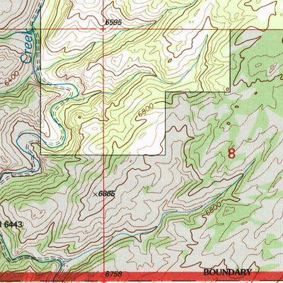 United States Geological Survey South Mountain, WY (1992, 24000-Scale) digital map