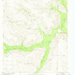 United States Geological Survey South Mustang Draw NE, TX (1970, 24000-Scale) digital map