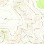 United States Geological Survey South Mustang Draw NE, TX (1970, 24000-Scale) digital map