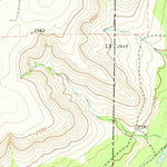 United States Geological Survey South Mustang Draw NE, TX (1970, 24000-Scale) digital map