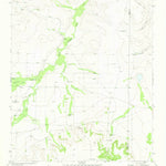 United States Geological Survey South Mustang Draw SE, TX (1970, 24000-Scale) digital map