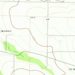 United States Geological Survey South Mustang Draw SE, TX (1970, 24000-Scale) digital map