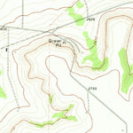 United States Geological Survey South Mustang Draw SE, TX (1970, 24000-Scale) digital map