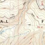 United States Geological Survey South Navarre Peak, WA (2004, 24000-Scale) digital map
