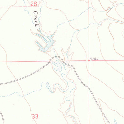 United States Geological Survey South Oat Creek, WY (1978, 24000-Scale) digital map