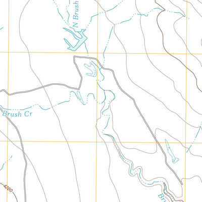 United States Geological Survey South Oat Creek, WY (2012, 24000-Scale) digital map