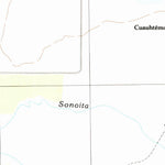 United States Geological Survey South Of Bailey Peak, AZ (1988, 24000-Scale) digital map