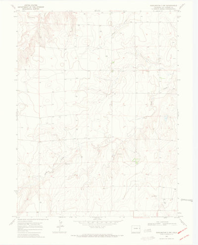 United States Geological Survey South Of Bethune, CO (1969, 24000-Scale) digital map