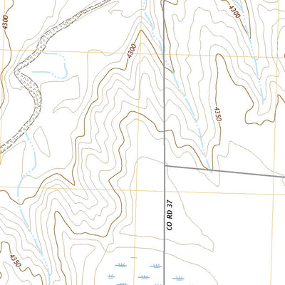 United States Geological Survey South of Bethune, CO (2022, 24000-Scale) digital map