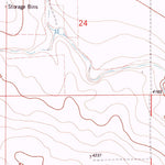 United States Geological Survey South Of Cheyenne Wells, CO (1982, 24000-Scale) digital map