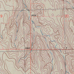 United States Geological Survey South Of Crosby Creek, KS (1978, 24000-Scale) digital map