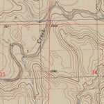 United States Geological Survey South Of Drury Creek, KS (1978, 24000-Scale) digital map