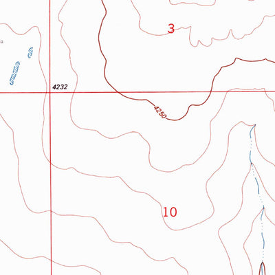 United States Geological Survey South Of Firstview, CO (1982, 24000-Scale) digital map