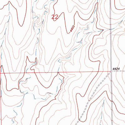 United States Geological Survey South Of Firstview, CO (1982, 24000-Scale) digital map