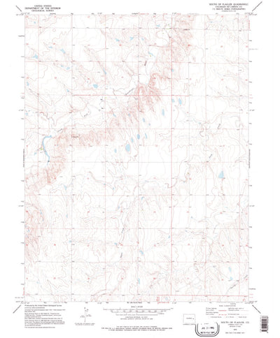 United States Geological Survey South Of Flagler, CO (1979, 24000-Scale) digital map