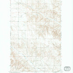 United States Geological Survey South Of Four Buttes, MT (1973, 24000-Scale) digital map