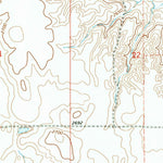 United States Geological Survey South Of Four Buttes, MT (1973, 24000-Scale) digital map