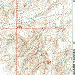 United States Geological Survey South Of Four Buttes, MT (1973, 24000-Scale) digital map