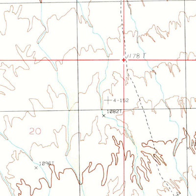 United States Geological Survey South Of Gila Bend, AZ (1986, 24000-Scale) digital map
