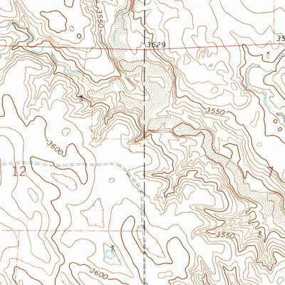 United States Geological Survey South Of Gordon, NE (1969, 24000-Scale) digital map