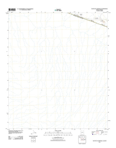 United States Geological Survey South Of Lukeville, AZ (2011, 24000-Scale) digital map