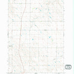 United States Geological Survey South Of Pierre, SD (1972, 24000-Scale) digital map