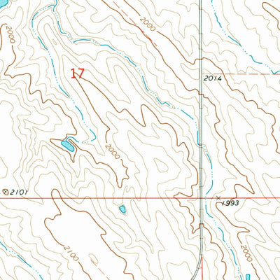 United States Geological Survey South Of Pierre, SD (1972, 24000-Scale) digital map
