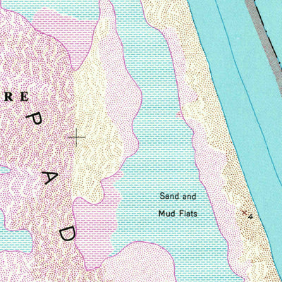 United States Geological Survey South Of Potrero Lopeno SE, TX (1952, 24000-Scale) digital map