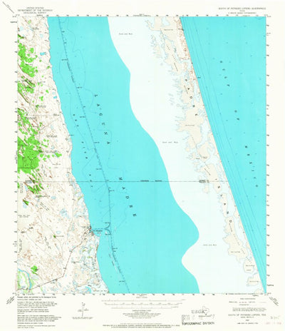 United States Geological Survey South Of Potrero Lopeno, TX (1952, 62500-Scale) digital map