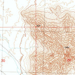 United States Geological Survey South Of Quartzsite, AZ (1990, 24000-Scale) digital map