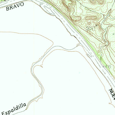 United States Geological Survey South Of San Pedro Hill, TX (1983, 24000-Scale) digital map