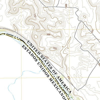 United States Geological Survey South of San Pedro Hill, TX (2022, 24000-Scale) digital map
