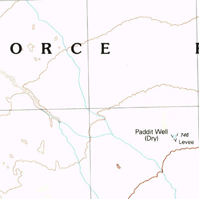 United States Geological Survey South Of Sentinel, AZ (1990, 24000-Scale) digital map