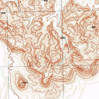 United States Geological Survey South Of Sentinel, AZ (1990, 24000-Scale) digital map