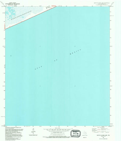 United States Geological Survey South Of Star Lake, TX (1994, 24000-Scale) digital map