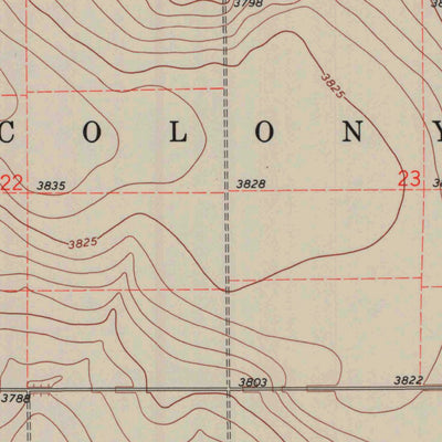United States Geological Survey South Of Stockholm Cemetery, KS (1970, 24000-Scale) digital map