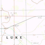 United States Geological Survey South Of Theba, AZ (1986, 24000-Scale) digital map