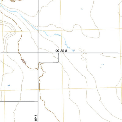United States Geological Survey South of Twin Butte, KS (2018, 24000-Scale) digital map