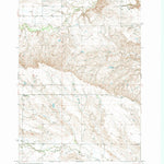 United States Geological Survey South Of Volunteer, SD (1953, 24000-Scale) digital map