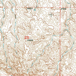 United States Geological Survey South Of Volunteer, SD (1953, 24000-Scale) digital map