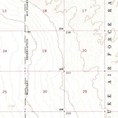United States Geological Survey South Of Yuma, AZ (1964, 62500-Scale) digital map