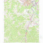 United States Geological Survey South Parkersburg, WV (1961, 24000-Scale) digital map