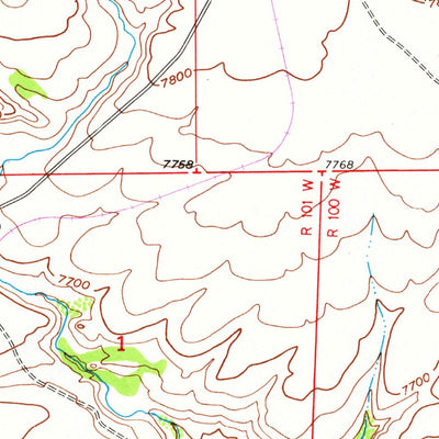 United States Geological Survey South Pass City, WY (1953, 24000-Scale) digital map