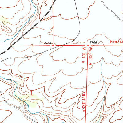United States Geological Survey South Pass City, WY (1991, 24000-Scale) digital map