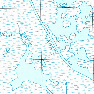 United States Geological Survey South Pass, LA (1998, 24000-Scale) digital map