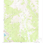 United States Geological Survey South Peak, CO (1961, 24000-Scale) digital map